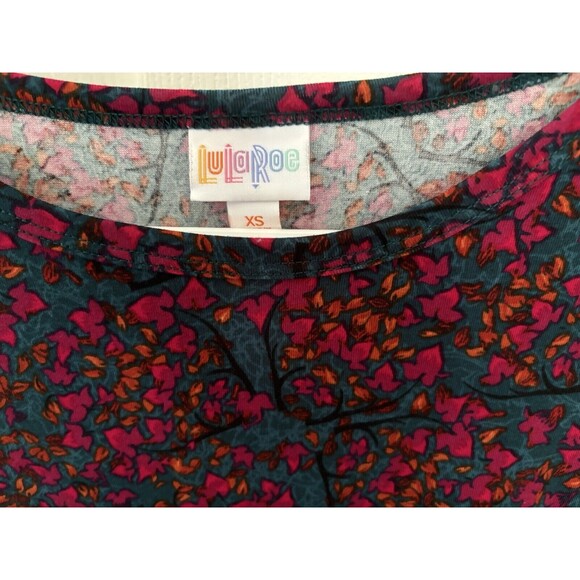 LuLaRoe Womens Dress Size XS Julia Multi-Color Dress - Picture 2 of 4